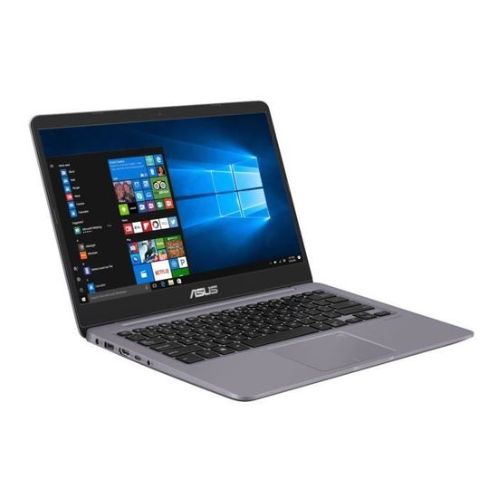 Ordinateur Ultrabook - ASUS VivoBook S410UA-EB547T - 14" FHD - Core i5-8250U - RAM 8Go - Stockage 256Go SSD + 1To HDD - Windows 10