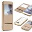 Urcover/® Metal-Optik Coque 360 Degr/és Samsung Galaxy S6 Edge Plus Portable /Étui Housse Tactile Protection /Écran 3D Compl/ète Double Cover Case Plastique Noir