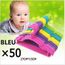 HOUSE DAY Lot de 50 cintres en velours pour bébé - Gain de place HOUSE DAY Lot de 50 cintres en velours pour bébé - Gain de place