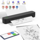 NOBRAND Imprimante Thermique A4 (210*297mm),Petite imprimante Bluetooth portable, Compatible avec Android et IOS et Windows