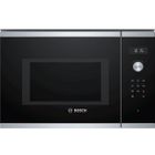 Micro-ondes simple encastrable - BOSCH SER6 - BFL554MS1F - Inox - 25 L - 38,2 x 59,4 x 38,8 cm