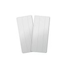 LISERE VERT Recharge 2 lingettes microfibre réutilisables pour balai serpillère Smart Mop Compact 360°