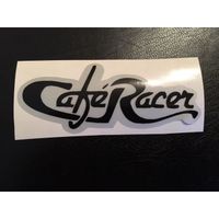 STICKER CAFE RACER Café REFLECHISSANT CASQUE MOTO SCOOTER VELO QUAD SECURITE