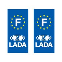 Sticker pour plaque d'immatriculation - Lada