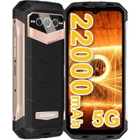 Smartphone robuste DOOGEE V Max (2023) - Grande batterie 22000mAh - Triple caméra IA 108MP - NFC GPS - Gold