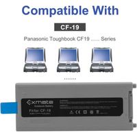 Exmate Batterie Ordinateur Portable pour Panasonic Toughbook CF19 CF-19 MK1 / 2/3/4/5/6/7/8 Notebook CF-VZSU48 CF-VZSU48R CF-VZSU