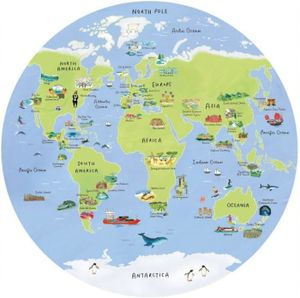PUZZLE Carte du Monde 1000 Pièces pour Adultes | Puzzle C