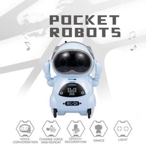 Blanc - Emo-Robot Intelligent, Capteur de Commande Vocale, Chant, Phtaline,  Jouet Robot Répétiteur pour Enfan - Cdiscount Jeux - Jouets