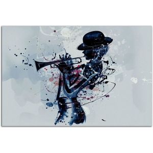 Impression sur verre - Image sur verre - Un motif abstrait dans des tons de noir et blanc Impression sur verre - Image sur verre - Un motif abstrait dans des tons de noir et blanc