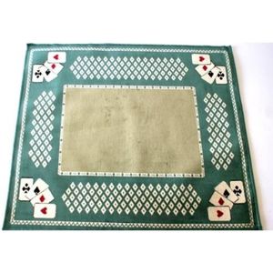 58 x 70 cm Tapis Poker et jeux de cartes vert