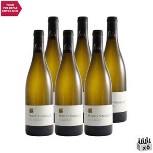 VIN BLANC Pouilly-Vinzelles Les Longeays Blanc 2017 - Lot de