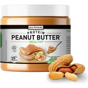Beurre de cacahuète premium 100% bio avec protéines