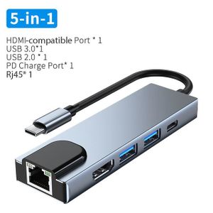 HUB Batterie ordinateur portable,HUB USB type-c vers S