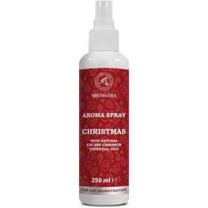 DÉSODORISANT INTÉRIEUR Aroma Spray De Noël 250Ml - Spray Aromatique À L'Huile Essentielle De Sapin Et De Cannelle - Brume D'Ambiance - Brume Parfum[n768]