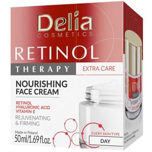 HYDRATANT VISAGE Delia Crème visage jour au Rétinol et acide hyaluronique 50ml