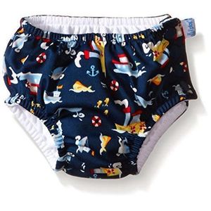 i play Classics Ultime Couche avec Volant//Bouton-Pression pour Nager Aqua Coral Reef 3-6 Mois