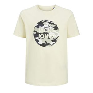 T-SHIRT T-shirt Jaune Garçon JACK & JONES 12264215