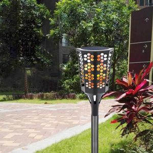 Pywee Lampe solaire pour pelouse, motif hiboux, torches solaires pour  jardin, décoration extérieure, décoration de jardin, éclairage de jardin,  lampes