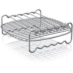 Accessoires voor airfryer, 8 inch, 10-delige accessoireset, compatibel met Philips Airfryer XL 6,2 l, XXL 7,2 l, Cosori 5,5 l 4,7 l, Cecotec 6L siliconen vorm pot