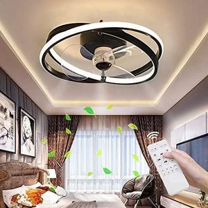 Atténuation Ventilateur de Plafond avec éclairage Lampe à LED, 30W Gradable  Lumières de Ventilateur de Plafond et A413