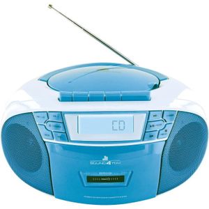 RADIO CD CASSETTE 661651 Lecteur Cd Avec Cassette Et Radio Mp3 Conne