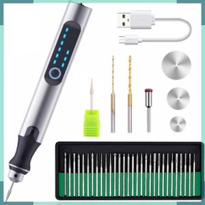 Stylo Graveur Sans Fil 21000 Tr/min - Verre, Métal, Bois, Céramique - Neuf