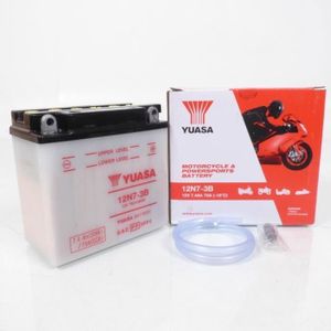 BATTERIE VÉHICULE Batterie Yuasa pour Moto Yamaha 125 Sr Se 1982 à  