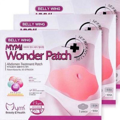 30 Jours 10 Pcs Mymi Wonder Patch Rapide Minceur Ventre Mince Abdomen Combustion Des Graisses Nombril Bâton Minceurs Visage Outil