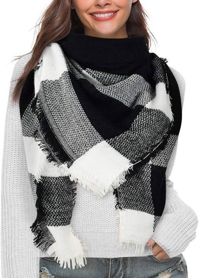 Écharpe Coupe-vent En Cachemire Femme - Châle épais 175 Cm, Hiver, Multicouleur, Neuve Avec étiquettes