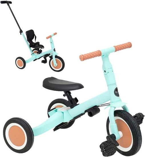 Tricycle Évolutif Olmitos 5 en 1 - Vélo Enfant 1 à 5 Ans - Adaptable et