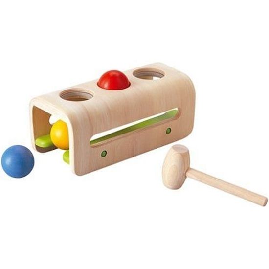 Jouet en bois PT2403 Jeu d/éveil Empilages G/éom/étriques PlanToys