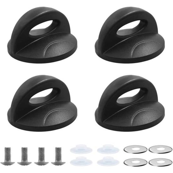 Lot De 4 Poignées En Silicone Anti-chaleur Hohopeti Pour Couvercles De Casseroles – Accessoire De Cuisine Pratique Et Sécurisé - 6