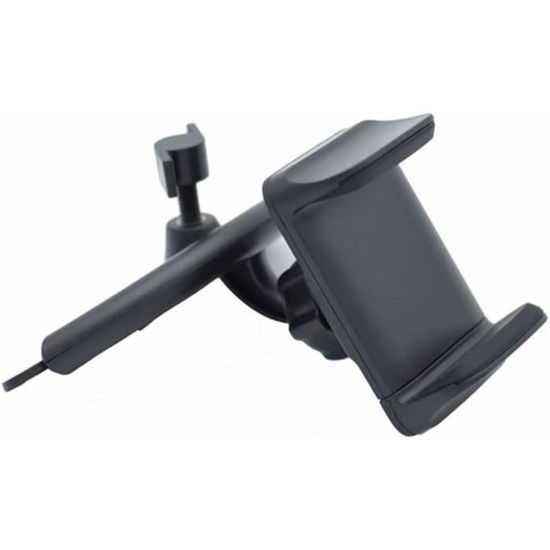 Support Téléphone Voiture Rotatif 360° - Fixation Grille D'aération - Noir - Marque CHUSYYRAY