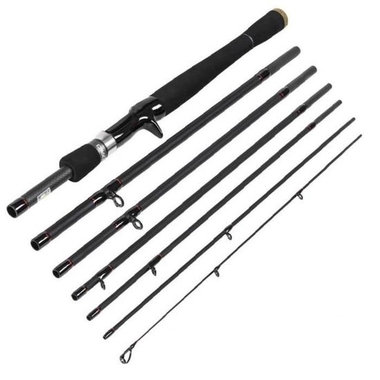 Canne à Pêche Télescopique En Acier Et Verre - 3,0 M - Portable, Pour Ruisseau, Lac, Rivière - Rouge