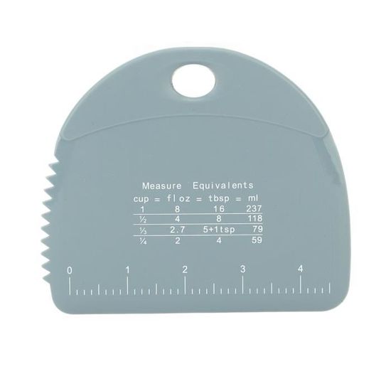 Lot De 8 Grattoirs à Gâteau Lisseurs Et Texturateurs - Pour Fondant, Glaçage, Peinture Acrylique - Plastique Alimentaire Blanc