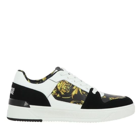 Baskets VERSACE JEANS COUTURE Noir Cdiscount Chaussures