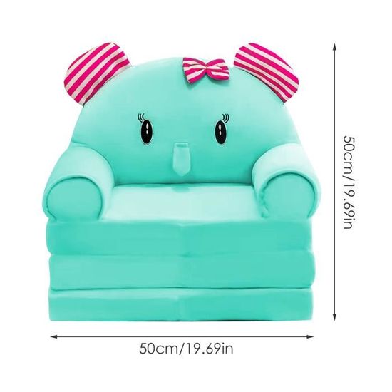 Canapé Convertible Enfant Tectake - 8 Modules Mousse Et Lin - Lit Pliable - Jeu Et Détente