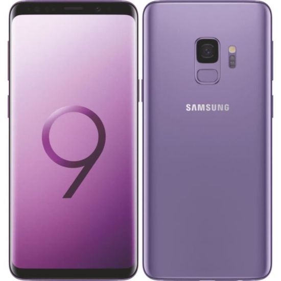 SAMSUNG Galaxy S9+ 64 go Ultra-violet - Double sim - Reconditionné - Très bon état