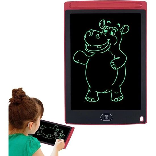 Tablette Écriture LCD 11,5 Pouces Czemo - Réutilisable, Écologique, Housse Protège