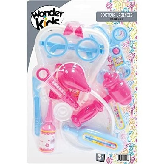 Mallette De Docteur Jouet Bino Pour Enfants 3 Ans+ - Version Allemande Avec Plein D'accessoires - 10