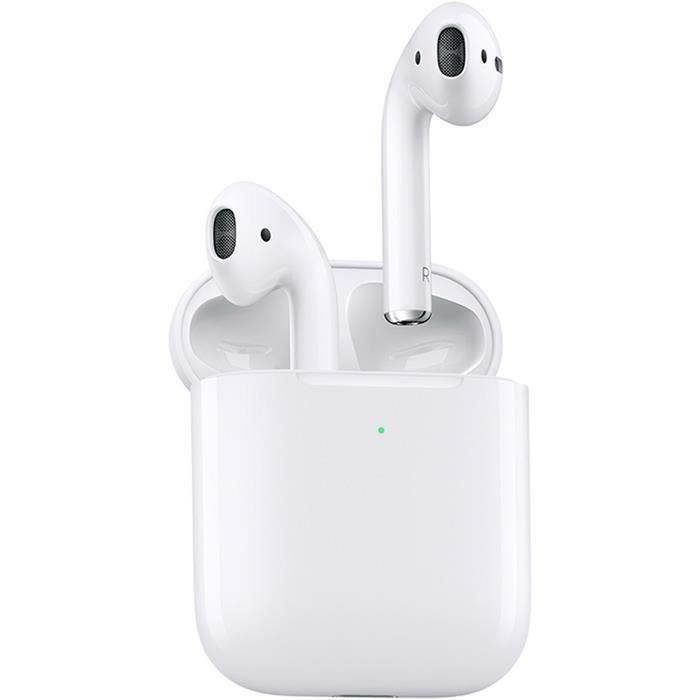 APPLE AirPods 2 Écouteurs Bluetooth - Avec étui de charge - Sans fil