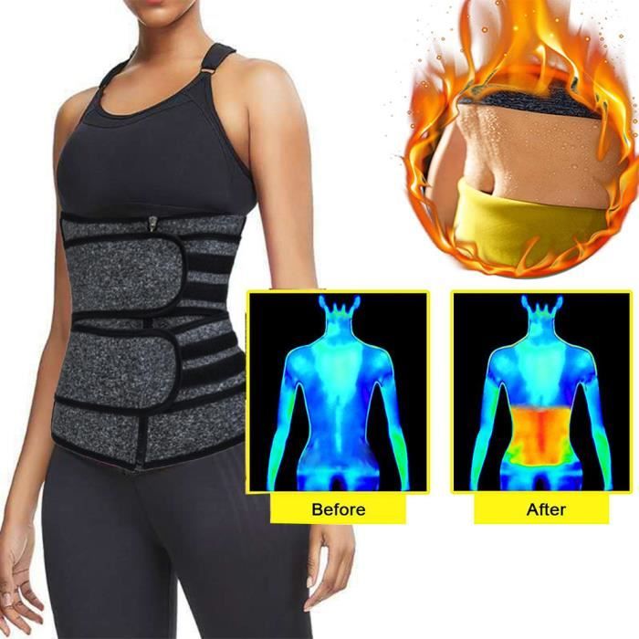 Corset Minceur Serres Taille Sculptant Sauna Sweat Ceinture,Taille Sculptant Sweat Ceinture,Nior