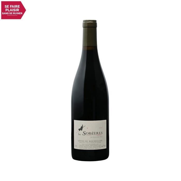 Côtes du Roussillon Les Sorcières Rouge 2021 - 75cl - Domaine du Clos des Fées - Vin AOC Rouge du Languedoc - Roussillon