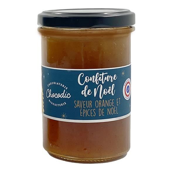 Confiture de Noel à l'orange - chocolat de noel