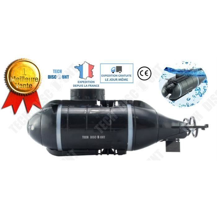 TD Sous marin jouet bain radiocommandé télécommande USB lumière la mer caméra modèle mini sans fil enfants 8 ans éducatif ludique