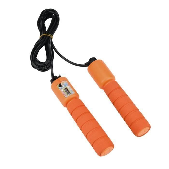 Corde à sauter d'enfants d'enfants sautant sautant la longueur réglable de corde réglable B02581