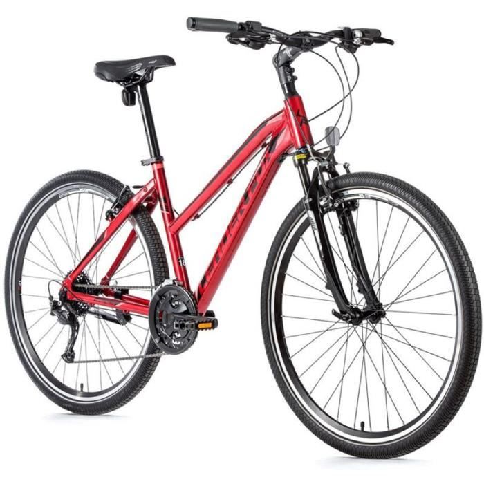 Vélo électrique VTC 28 musculaire femme Leader Fox Toscana 2021 20\