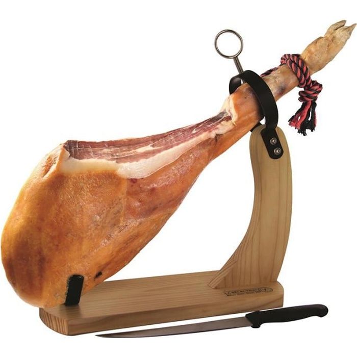 Support à Jambon Cru - Couteau à Jambon Inclus
