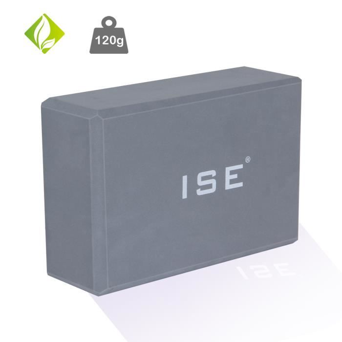 Briques Yoga,Blocs de Yoga Block Pilates Bio en Mousse EVA Haute Densité Écologique Léger Confortable Antidérapant，Pour Amateurs déb