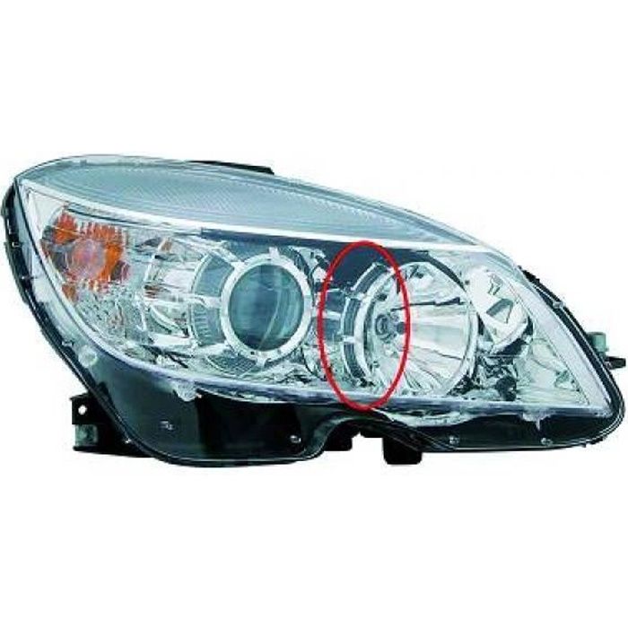 Phare principal gauche MERCEDES CLASSE C (W204) de 07 à 07 - OEM : A2048200161 - 1672081